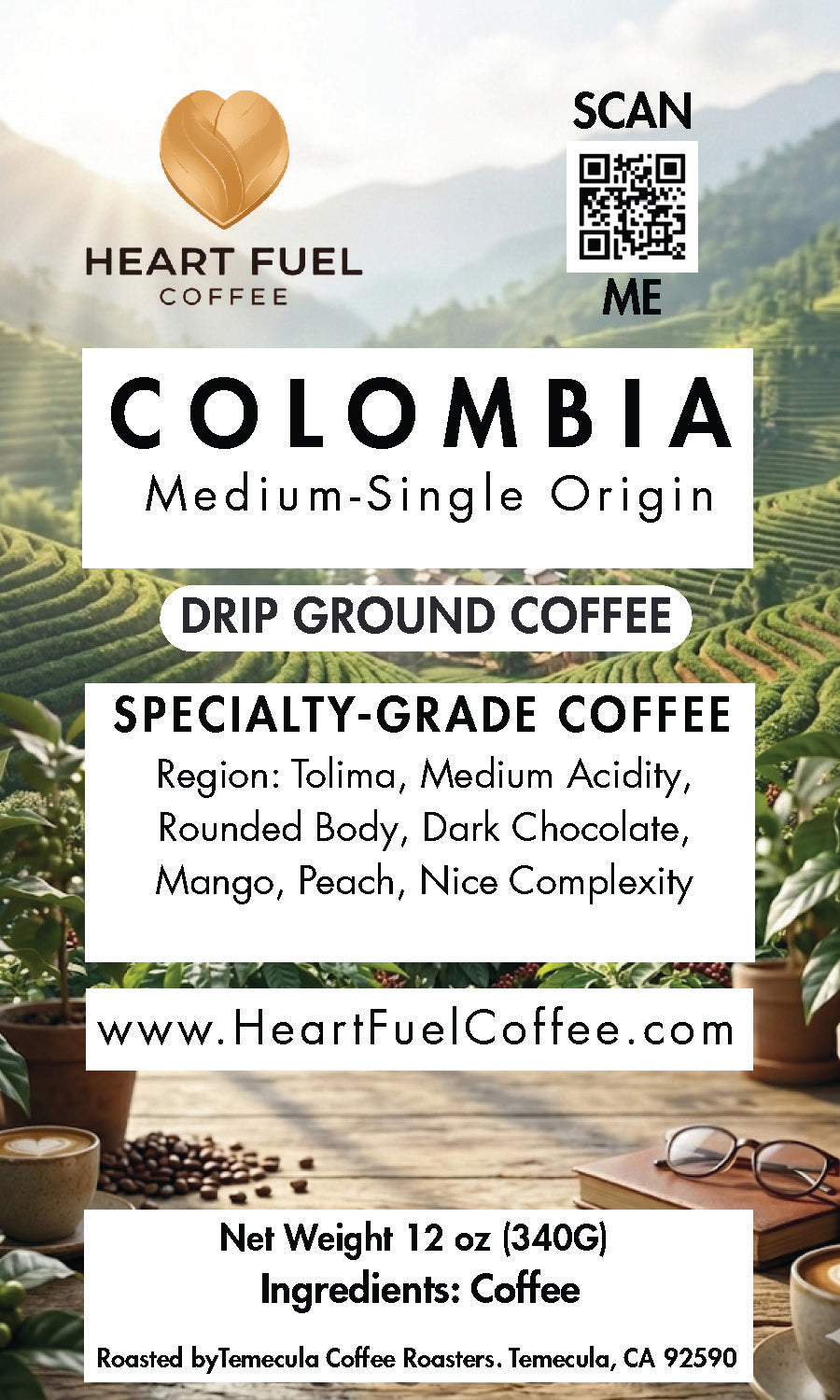 COLOMBIA Tolima Reserve | High-Altitude Washed