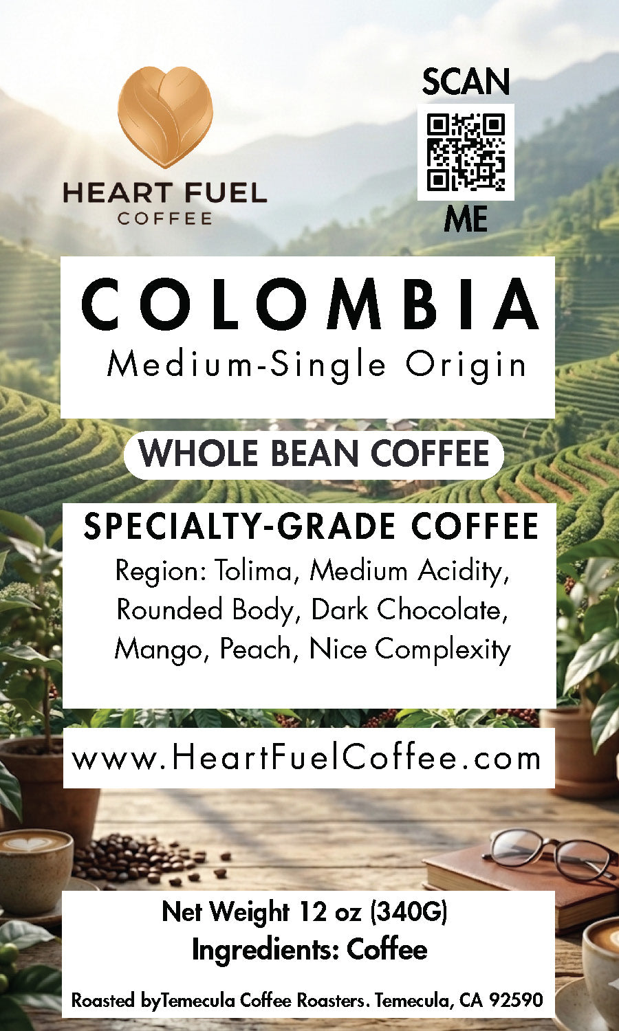 COLOMBIA Tolima Reserve | High-Altitude Washed
